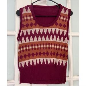 VINTAGE 1960 Sweater Vest